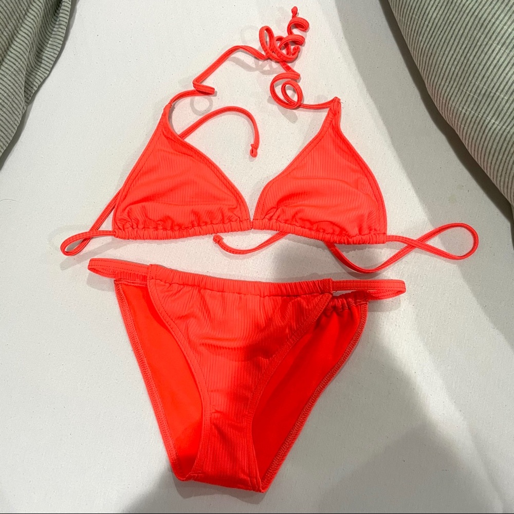 SOLD asos orange bikini